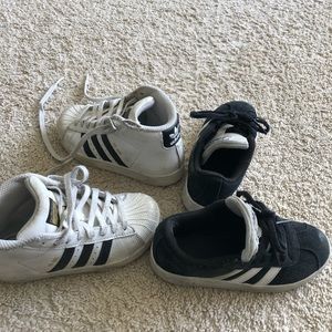 Used 2 pairs of Kids Adidas